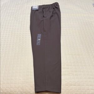 Nine West Crop Relaxed Pants XS – Shark Cove Gray, Mid Rise, Straight Leg